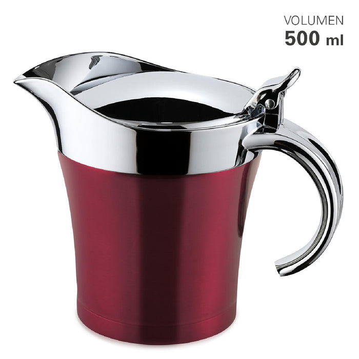 Weis Thermo Sauciere dunkelrot