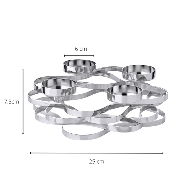 EDZARD Adventskranz Alita Ø 25 cm