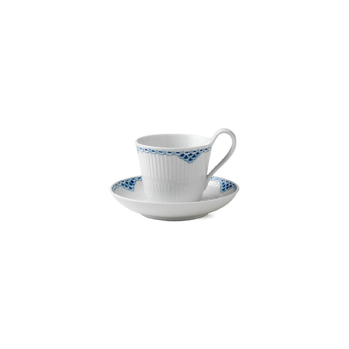 Royal Copenhagen Tasse mit Untertasse mit hohem Henkel - 25 cl