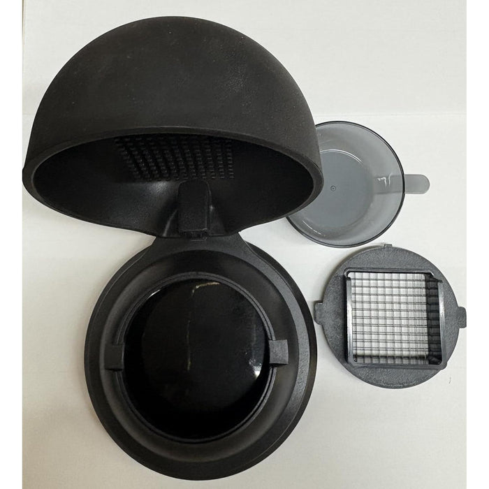 Knoblauchpresse schwarz