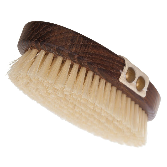 Redecker Thermo-Massagebürste, helle  Borste m. Gurt