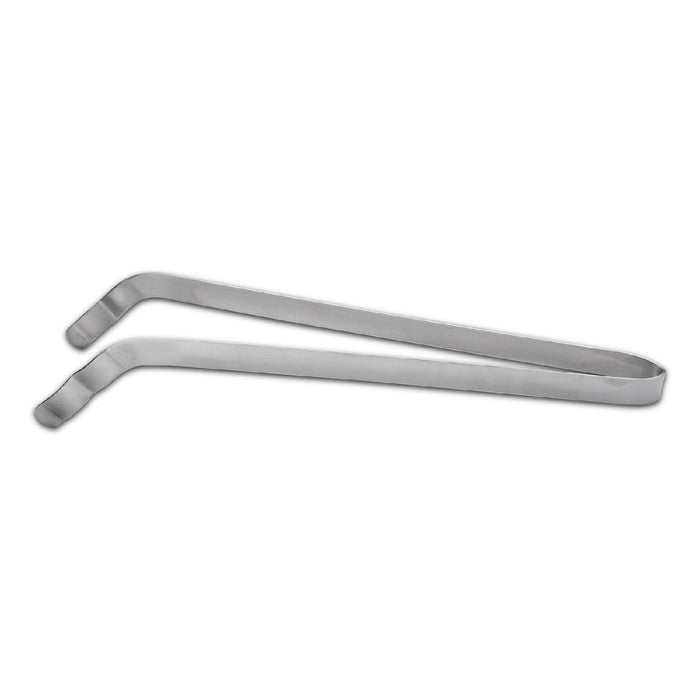 Grillzange gekröpft 35 cm