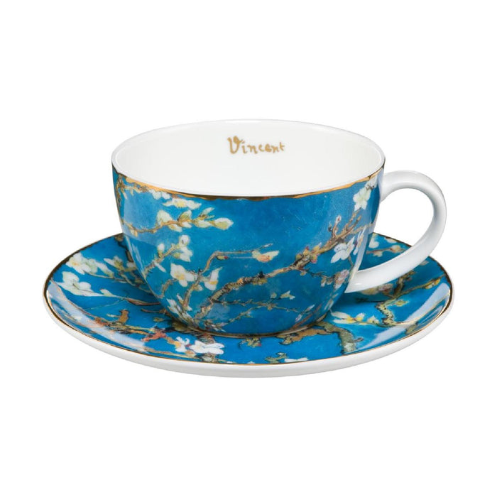 Goebel Vincent van Gogh - Mandelbaum blau Teetasse