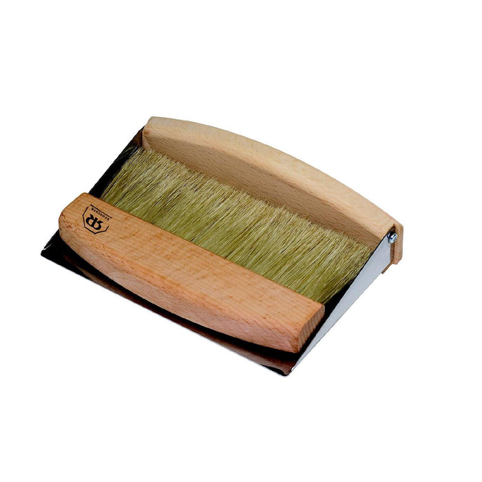 Redecker Tischkehr-Set, Handfeger + Schaufel, Buchenholz