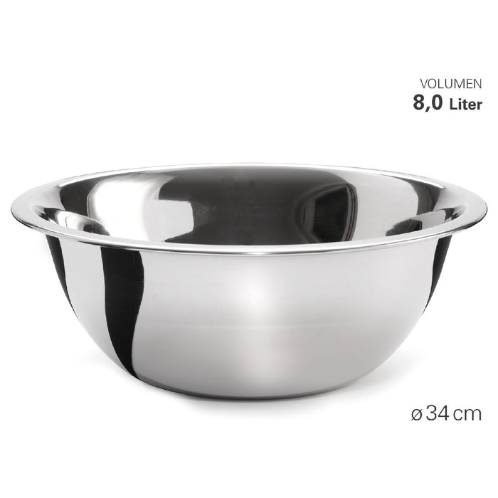 Weis Schüssel "Gastro" aus Edelstahl Ø 34 cm