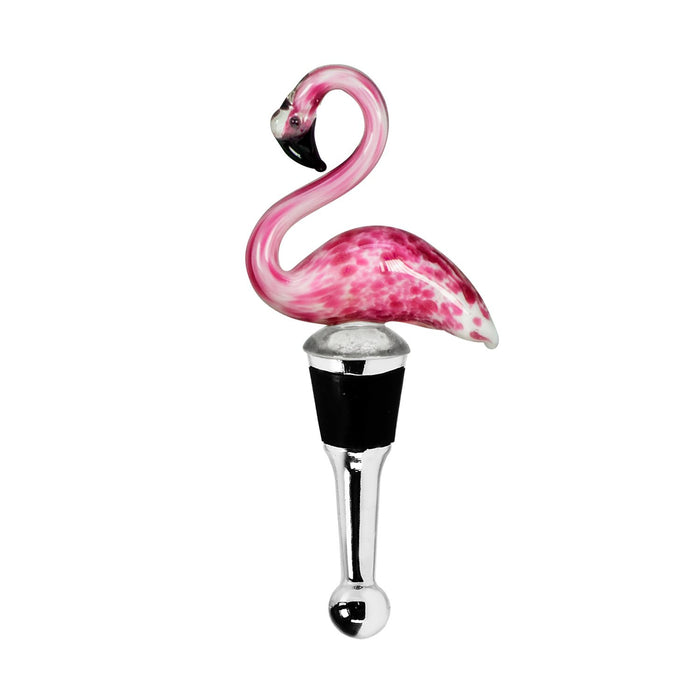 EDZARD Fl.-verschluss Flamingo H 13 cm