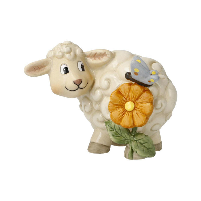 Goebel Weihnachtsmann Schaf Molly - Figur