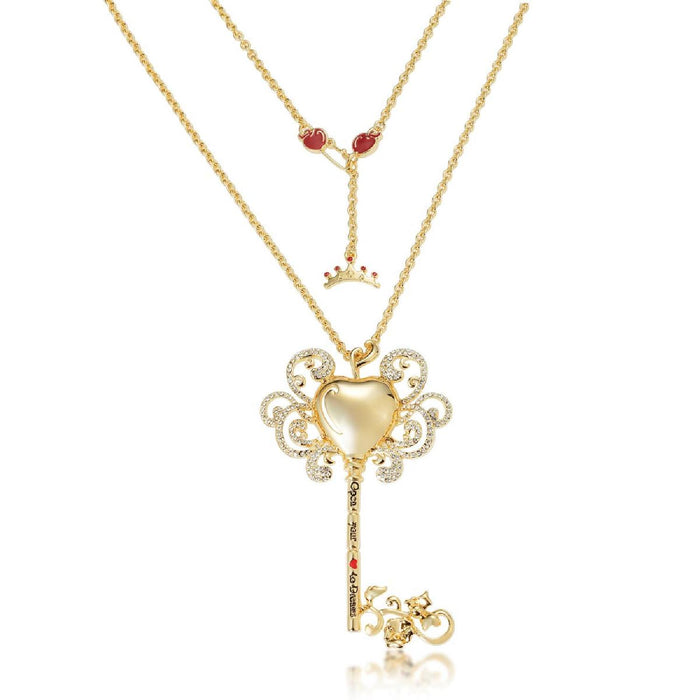 Schlüssel - Halskette Gold