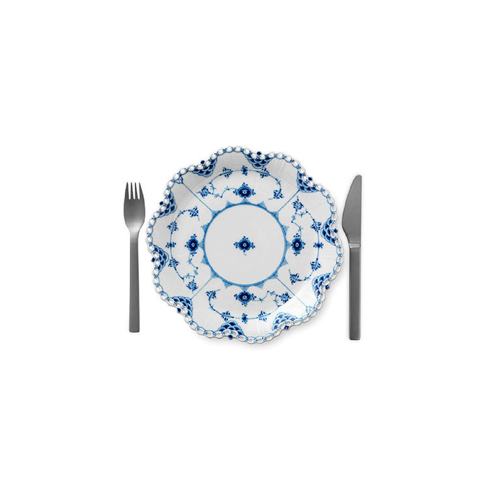 Royal Copenhagen Musselmalet Vollspitze Platte - 25 cm