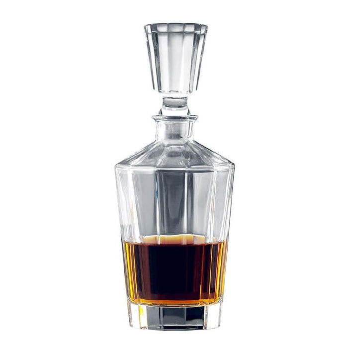 Nachtmann Aspen Whiskyset Facette, 1 Dekanter + 2 Whiskygläser, 3er-Set