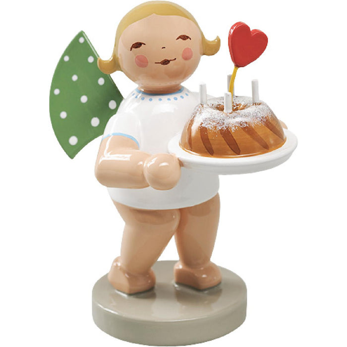 Wendt & Kühn Engel mit Kuchen und Herz