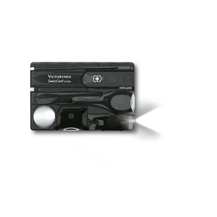 Victorinox Swiss Card Lite, Schwarz transparent
