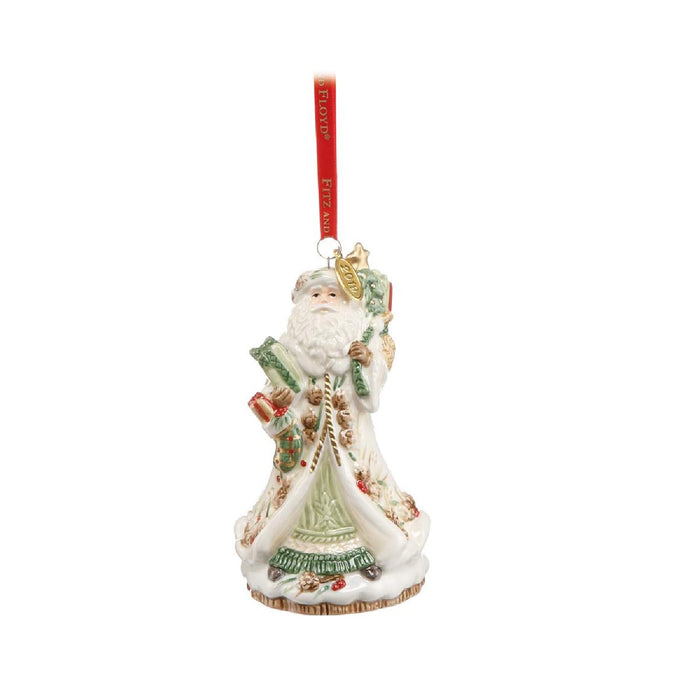 Goebel Fitz & Floyd Christmas Collection Jahresglocke Santa 2019 - Glocke
