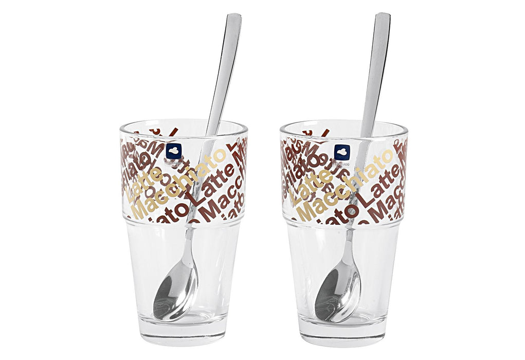 LEONARDO Latte Macchiato Set Cafe