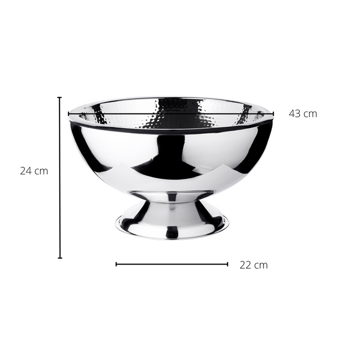 EDZARD Sektkühler Cadiz innen geh. Ø 43 cm