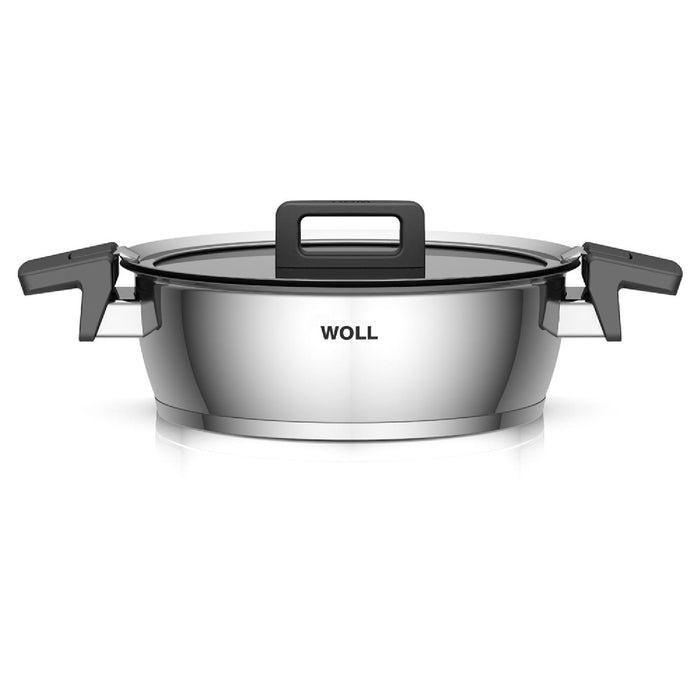 Woll, Concept, Bratentopf, SG Ø 24 cm, 8 cm hoch, 3,6 Liter mit Antihaftversiegelung, mit Deckel in Box