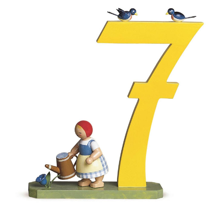 Wendt & Kühn Zahl 7, Mädchen mit Gießkanne