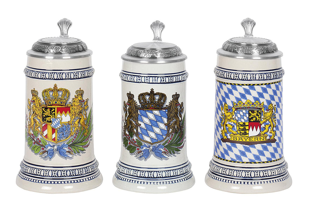 DOMEX Bierseidel 0,5 Euler Bayernwappen 1 Stück