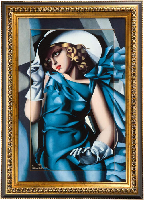 Artis Orbis Woman with Gloves - Wandbild Bunt