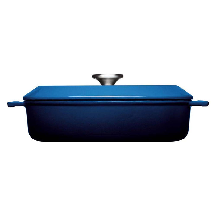 Woll, Iron, Kasserole mit Deckel, Cobalt Blue Ø 28 cm, 7 cm hoch, 3,7 Liter