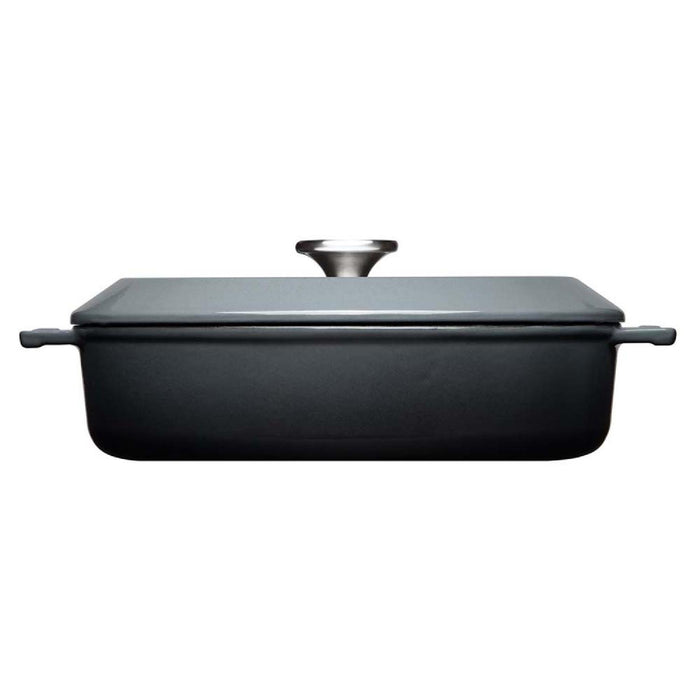 Woll, Iron, Kasserole mit Deckel, Carbon Grey Ø 28 cm, 7 cm hoch, 3,7 Liter