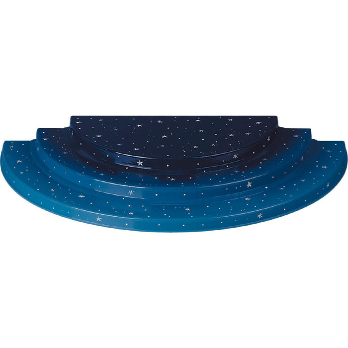 Wendt & Kühn 3-stufiger Engelberg, ohne Kerzentüllen, 48,5 x 24 x 6 cm