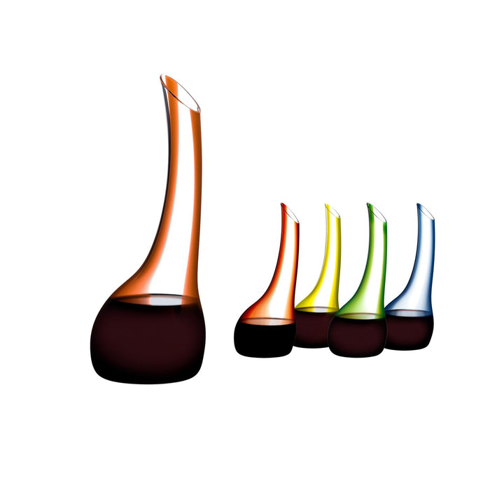 RIEDEL CORNETTO CONFETTI DECANTER ORANGE
