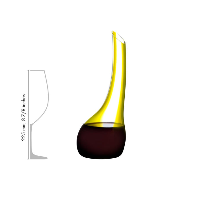 RIEDEL CORNETTO CONFETTI DECANTER YELLOW