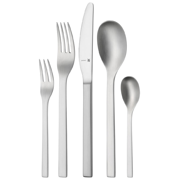 WMF Besteck-Set 30-teilig Linum Cromargan protect® mit Monobloc-Messer