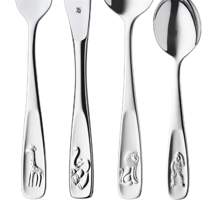 WMF Kinderbesteck-Set 4-teilig Tiere
