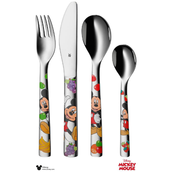 WMF Kinderbesteck-Set 4-teilig Mickey Mouse