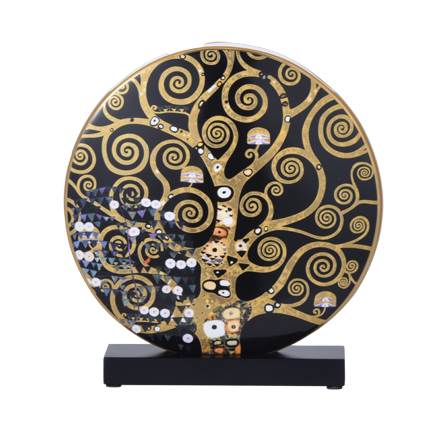 Goebel Klimt  Der Kuss Der Lebensbaum Vase