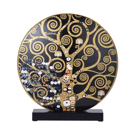 Goebel Klimt  Der Kuss Der Lebensbaum Vase