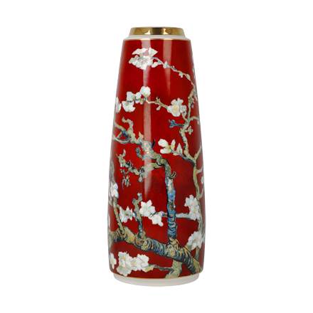Goebel Vincent van Gogh Mandelbaum rot Vase