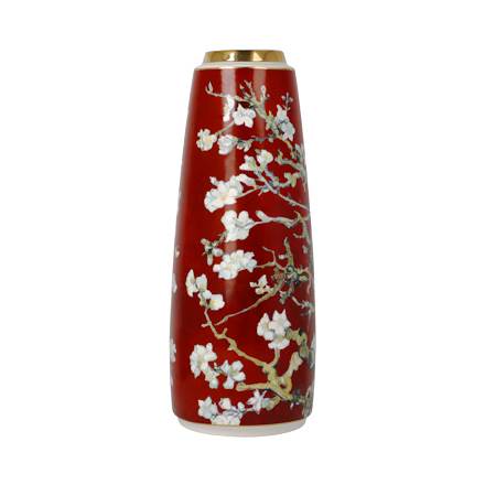 Goebel Vincent van Gogh Mandelbaum rot Vase