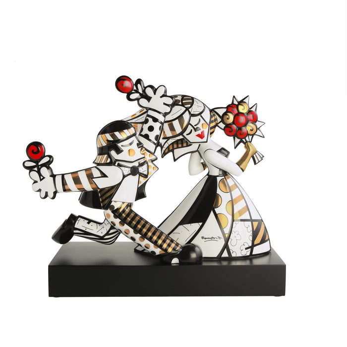 Goebel Romero Britto - Golden Follow Me Figur