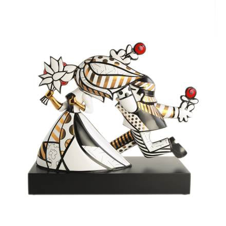 Goebel Romero Britto - Golden Follow Me Figur