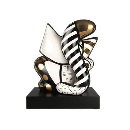 Goebel Romero Britto Golden Cat Figur