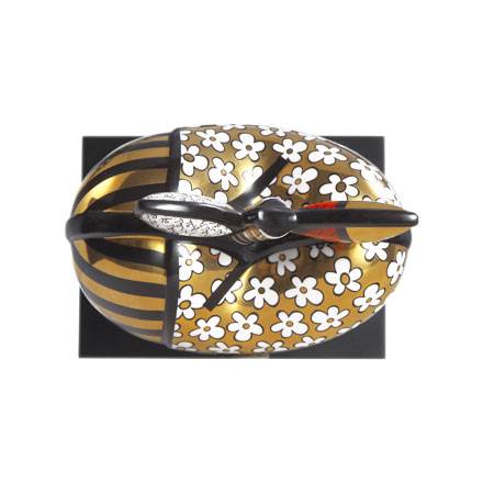 Goebel Romero Britto Golden Big Apple Figur