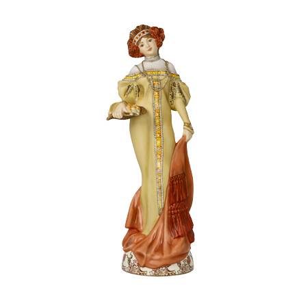 Goebel Alphonse Mucha  Herbst Figur