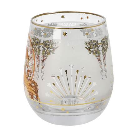 Goebel Alphonse Mucha Sternzeichen Windlicht