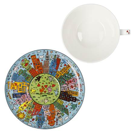 Goebel James Rizzi My New York City Day Milchkaffeetasse