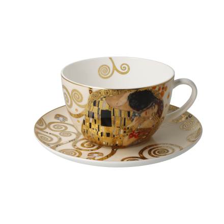 Goebel Gustav Klimt Der Kuss Milchkaffeetasse