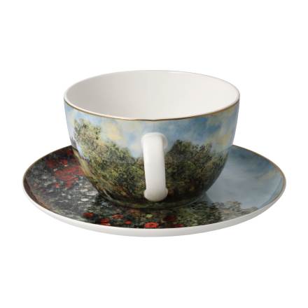 Goebel Claude Monet  Das Künstlerhaus Milchkaffeetasse