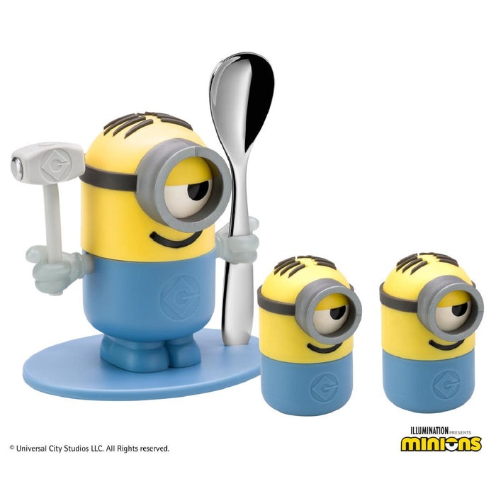 WMF Minions Set 4 Eierbecher + Streuer