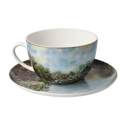 Goebel Claude Monet  Das Künstlerhaus Milchkaffeetasse