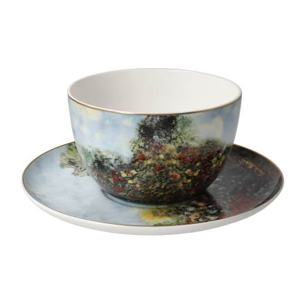 Goebel Claude Monet  Das Künstlerhaus Milchkaffeetasse