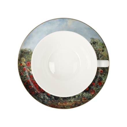 Goebel Claude Monet  Das Künstlerhaus Milchkaffeetasse