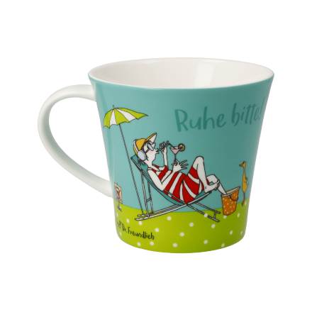 Goebel Freundlieb  Ruhe Bitte! Coffee-/Tea Mug