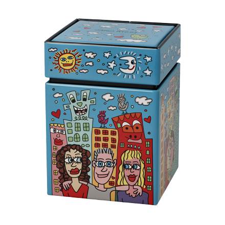 Goebel James Rizzi Summer in the City Teedose